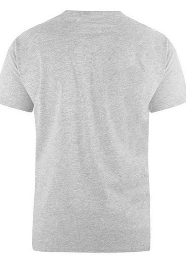 Duke Light Grey Flyers-1 Crew Neck T-Shirt