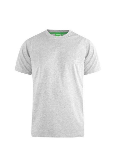 Duke Light Grey Flyers-1 Crew Neck T-Shirt