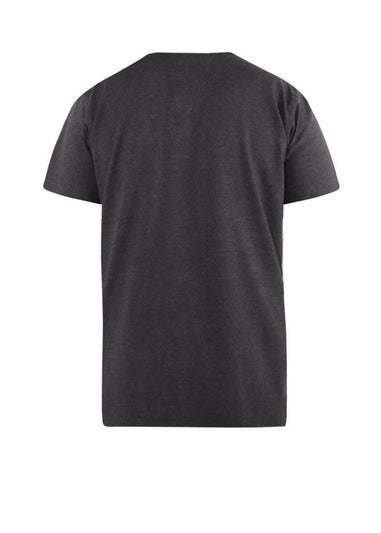 Duke Charcoal Signature 2 V Neck T-Shirt