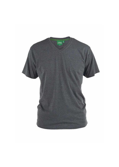 Duke Charcoal Signature 2 V Neck T-Shirt