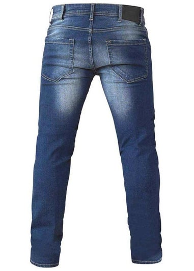 Duke Dark Blue Ambrose Stretch Tapered Jeans