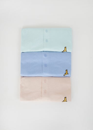 Brave Soul Mint 3 Pack Cotton Polo Shirts