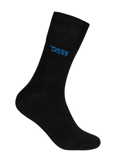 Duke Black Harold Kingsize Socks (Pack of 3)