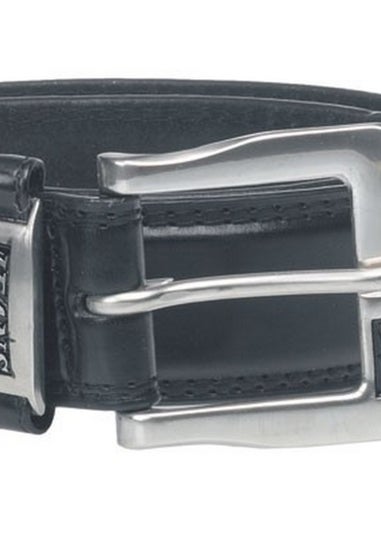 Duke Black Kenny Kingsize Bonded Leather Belt