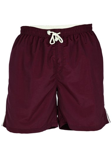 Duke Burgundy Yarrow Full Length Swim Shorts