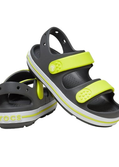 Crocs Kids Slate Crocband Play Sandals