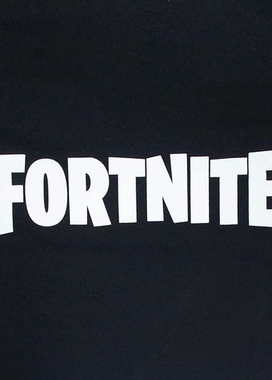 Fortnite Boys Black Gamer Logo T-Shirt