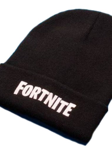 Fortnite Kids Black Logo Beanie