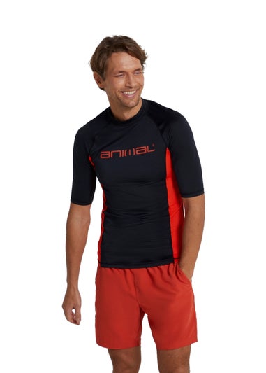 Animal Black Kai Recycled Rash Guard