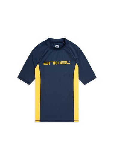 Animal Navy Kai Recycled Rash Guard