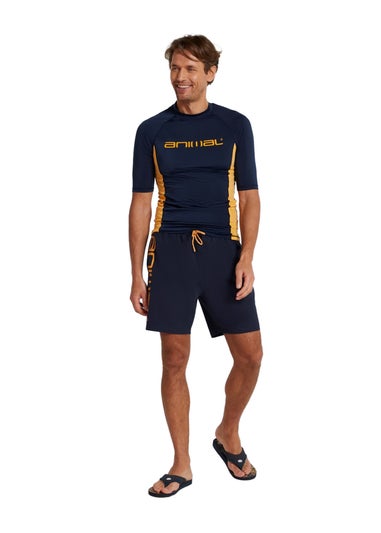 Animal Navy Kai Recycled Rash Guard
