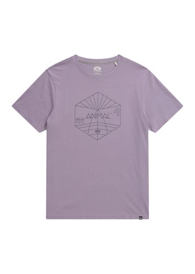 Animal Lilac Jacob Linear T-Shirt