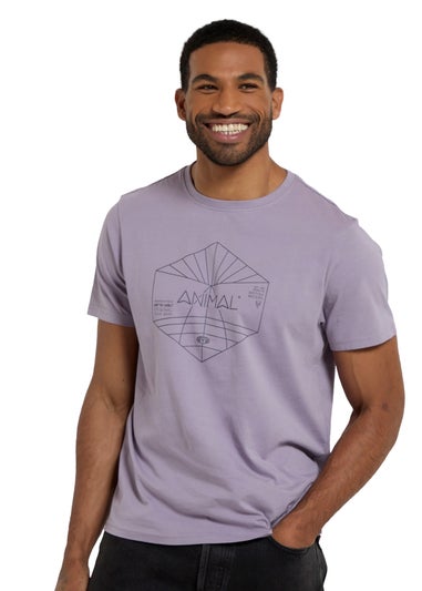 Animal Lilac Jacob Linear T-Shirt