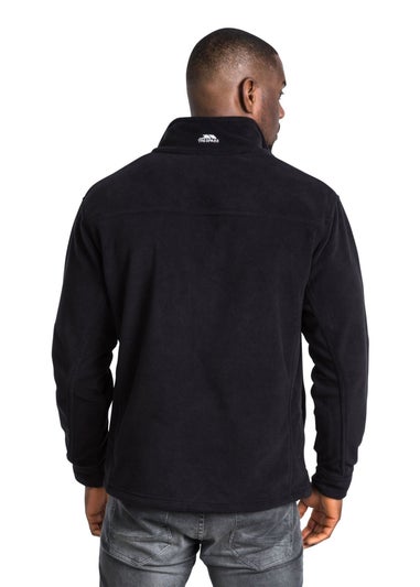 Trespass Black Bernal Full Zip Fleece Jacket