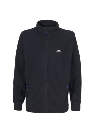 Trespass Black Bernal Full Zip Fleece Jacket