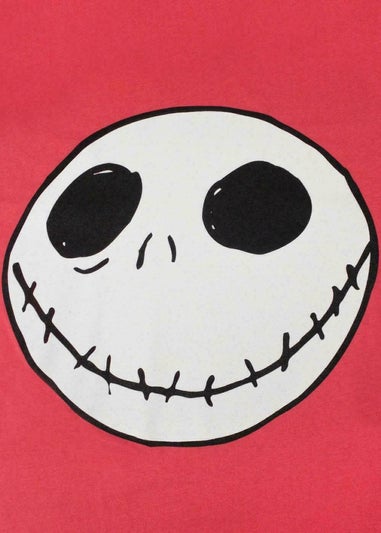 Disney Red Nightmare Before Christmas Jack Reverse Seam T-Shirt