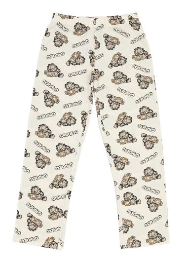 Garfield Green Coffee Long Pyjama Set