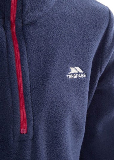 Trespass Girls Navy Sybil Micro Fleece (2-12yrs)