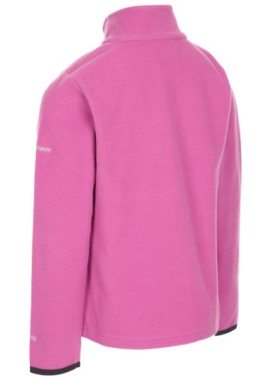 Trespass Girls Pink Sybil Micro Fleece (2-12yrs)