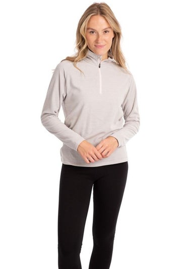 Trespass Light Grey Meadows Fleece