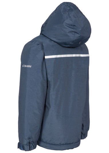 Trespass Boys Navy Rudi Waterproof Jacket (2-12yrs)