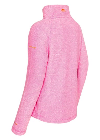 Trespass Girls Soft Pink Meadows Fleece (2-12yrs)