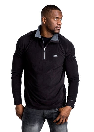 Trespass Black Blackford Microfleece