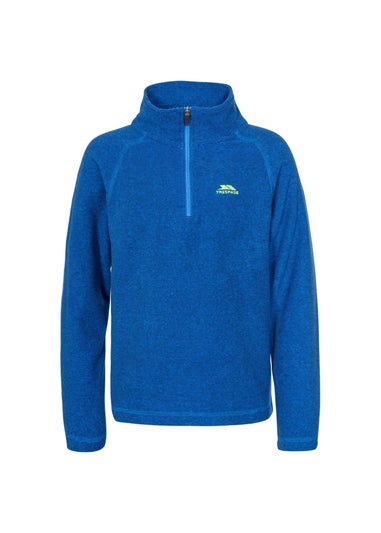 Trespass Kids Blue Keynote Fleece (2-12yrs)