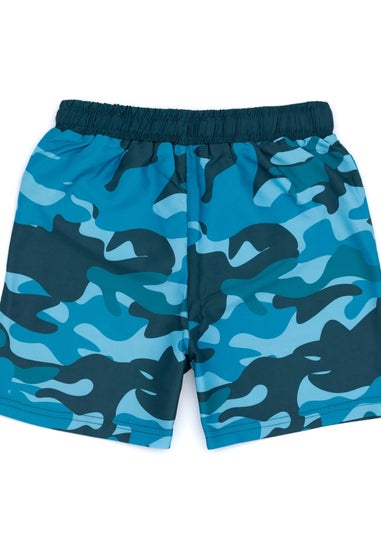 Sonic The Hedgehog Boys Blue Swim Shorts (4-14yrs)