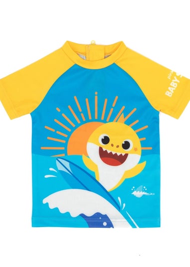 Baby Shark Boys Blue Surfs Up! Two-Piece Swimsuit (1-6yrs)