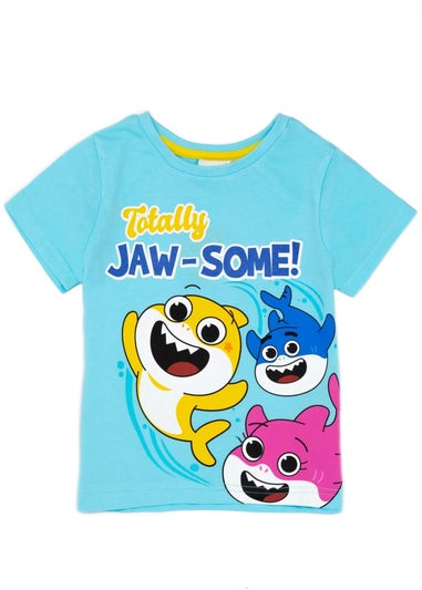 Baby Shark Boys Blue Totally Jaw-Some! Short Pyjama Set (1-5yrs)