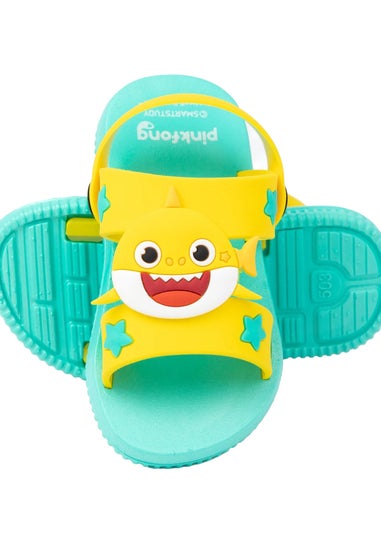 Baby Shark Kids Yellow Sandals (Younger 4 - Younger 10)