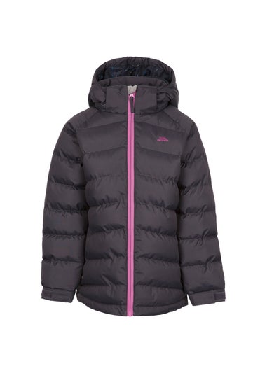 Trespass Kids Dark Grey Amira Casual Jacket (2-12yrs)