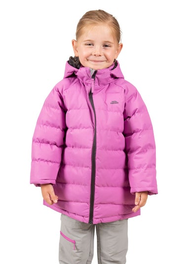 Trespass Kids Pink Amira Casual Jacket (2-12yrs)