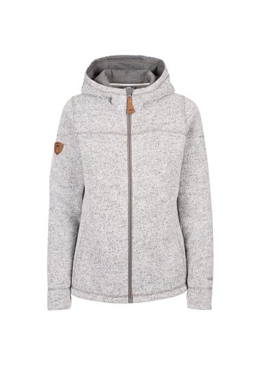 Trespass Dark Grey Reserve Hooded Fleece