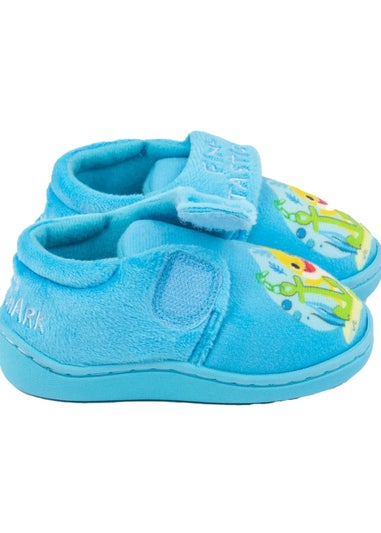 Baby Shark Boys Blue Fintastic Slippers (Younger 4 - Younger 9)