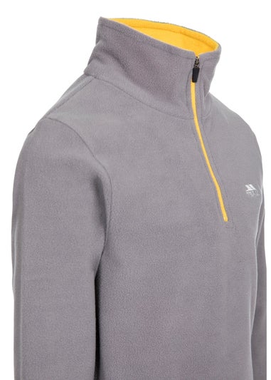 Trespass Boys Dark Grey Etto Airtrap Microfleece (2-12yrs)