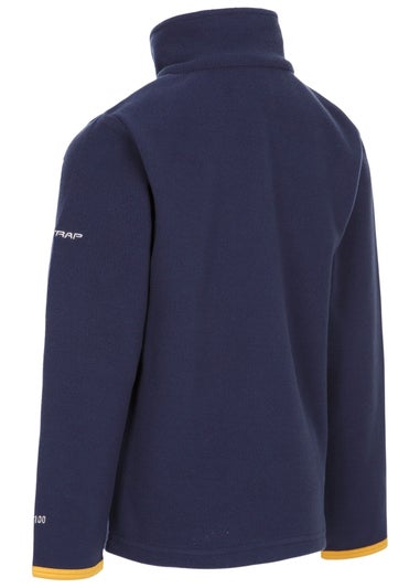 Trespass Boys Navy Etto Airtrap Microfleece (2-12yrs)