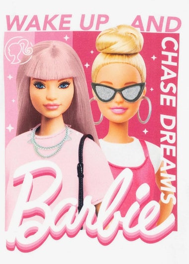 Barbie Girls Candy Pink Characters Short Pyjama Set (7-10yrs)