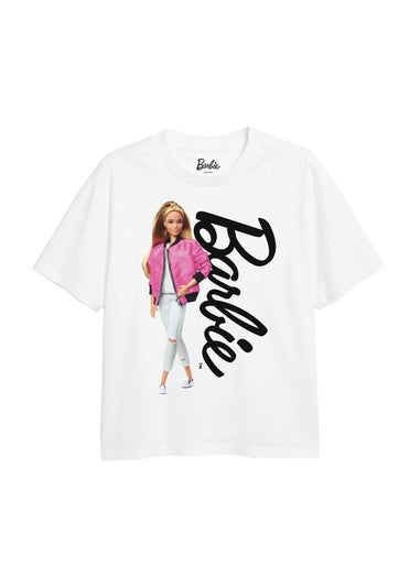 Barbie Girls White Iconic T-Shirt (7-13yrs)