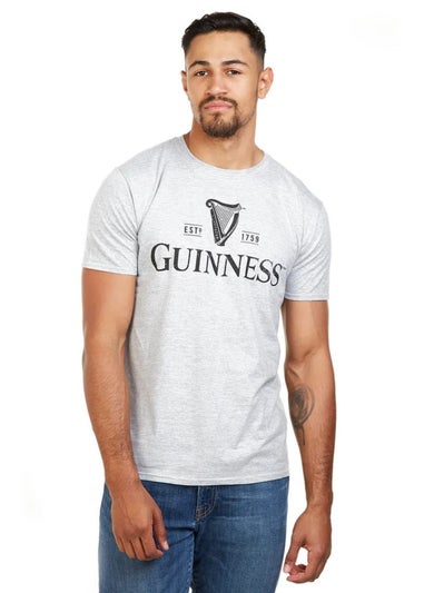 Guinness Grey Logo T-Shirt