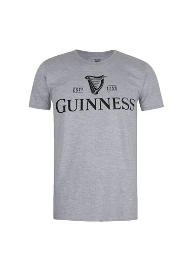 Guinness Grey Logo T-Shirt