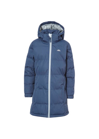 Trespass Girls Navy Kids Tiffy Padded Jacket (2-13yrs)