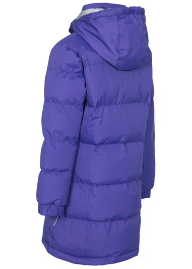 Trespass Girls Purple Kids Tiffy Padded Jacket (2-13yrs)