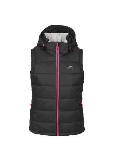 Trespass Black Redvale Padded Gilet