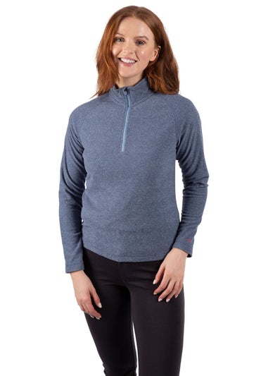 Trespass Navy Meadows Fleece Top