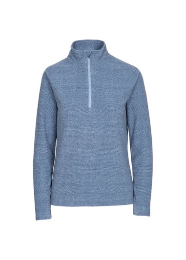 Trespass Navy Meadows Fleece Top