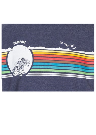 Trespass Navy Lakehouse T-Shirt