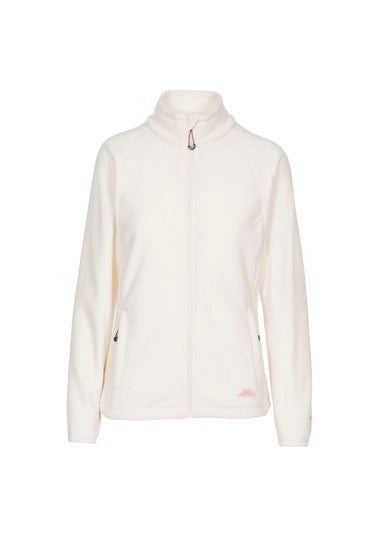 Trespass White Nonstop Fleece Jacket