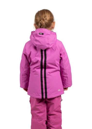 Trespass Girls Pink Annalisa Ski Jacket (2-12yrs)